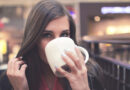 lady drinking coffee-coffeebeantree